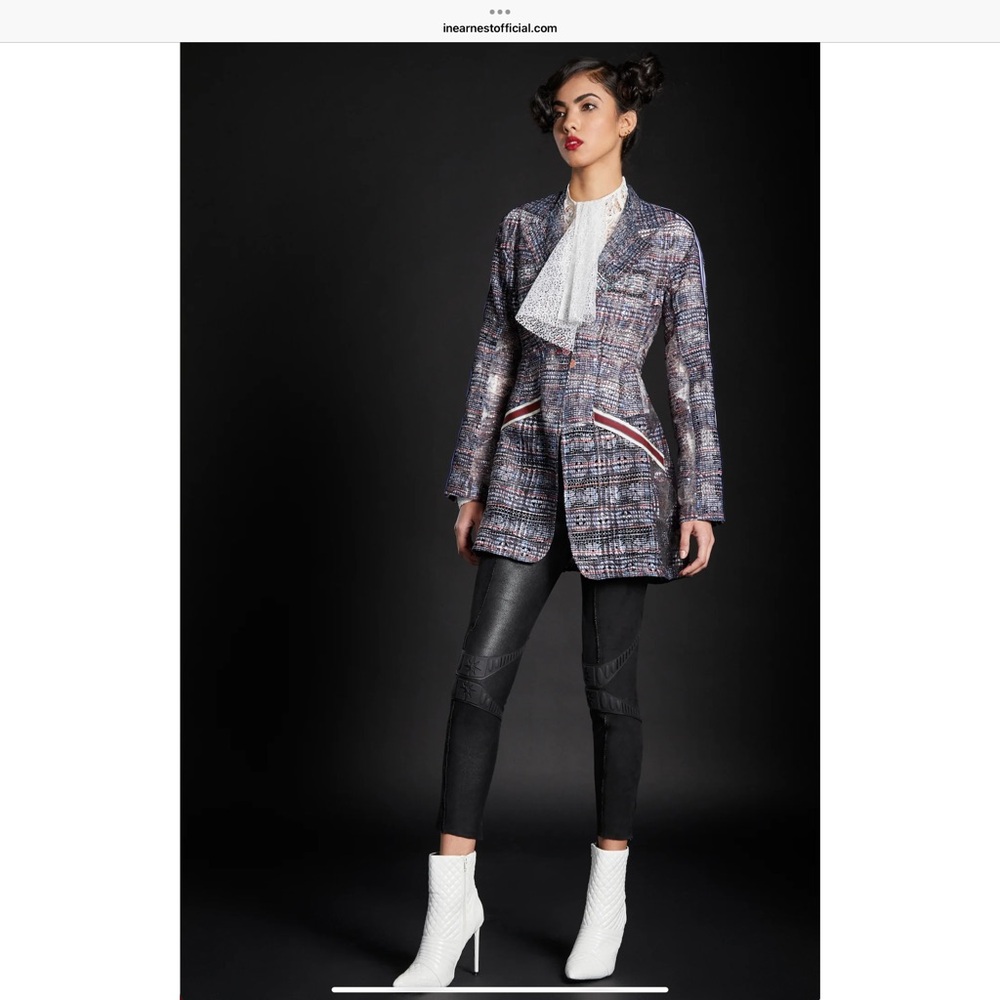 Byron Lars Stylish Multicolor Women's Jacket 🧥 - Picture 6 of 6